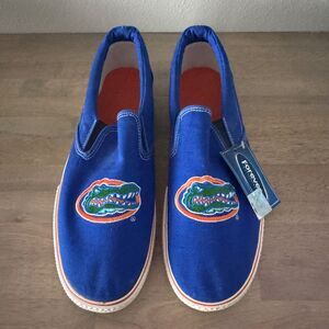 Florida Gators Slip On Canvas Shoes Sneakers Blue Mens Size 13 New with Tags